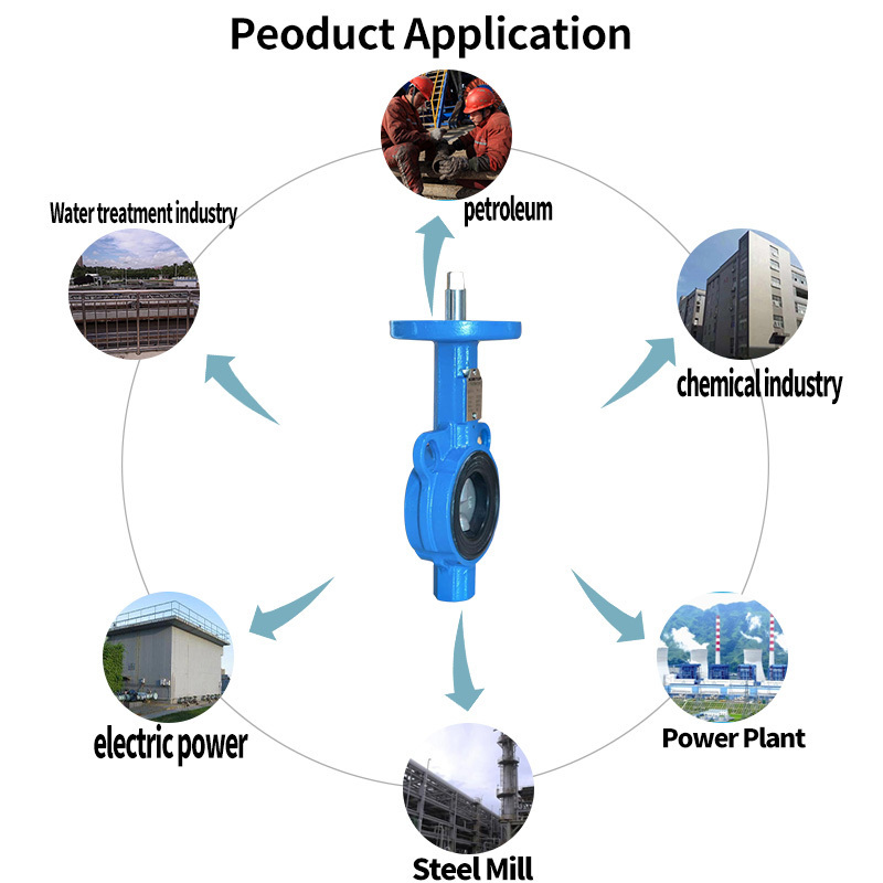 Aluminum Alloy DN40 1 inch Motorized Electric PTFE Butterfly Valve control valve mini butterfly valve