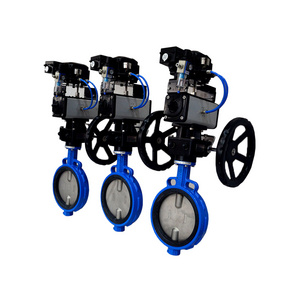 Aluminum Alloy DN40 1 inch Motorized Electric PTFE Butterfly Valve control valve mini butterfly valve