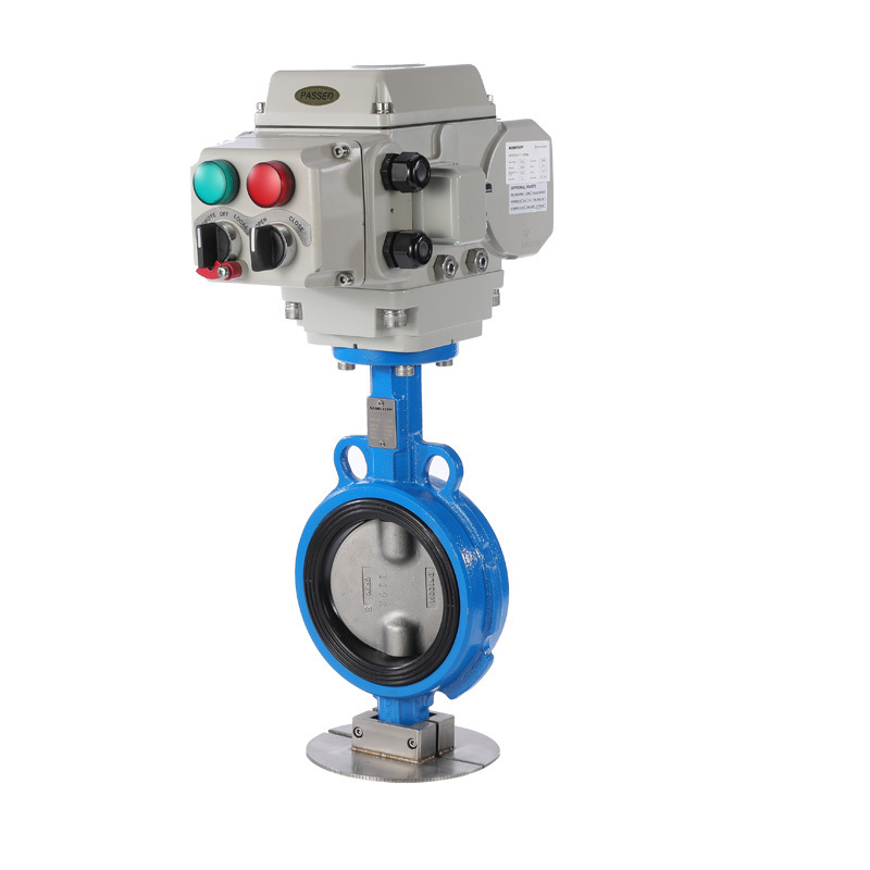 Aluminum Alloy DN40 1 inch Motorized Electric PTFE Butterfly Valve control valve mini butterfly valve