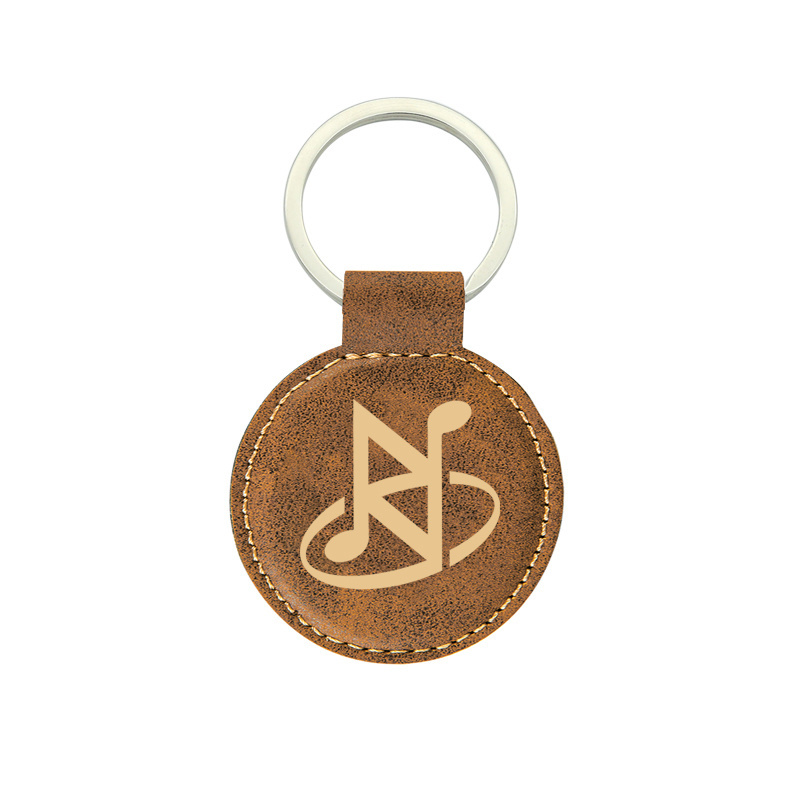 high quality  PU Leather  engravable blanks key chain personalized laser  leather keychains--MOQ-100pcs per color