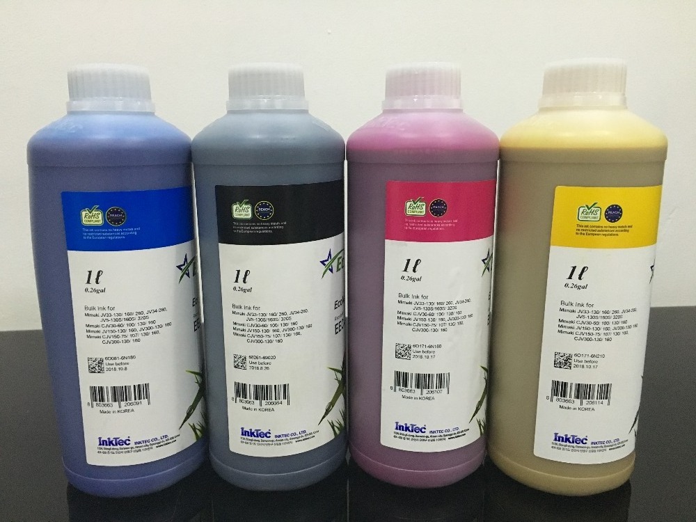 1 liters High quality Korea No Smell econova ESE eco solvent sublimation ink for DX5 digital printer