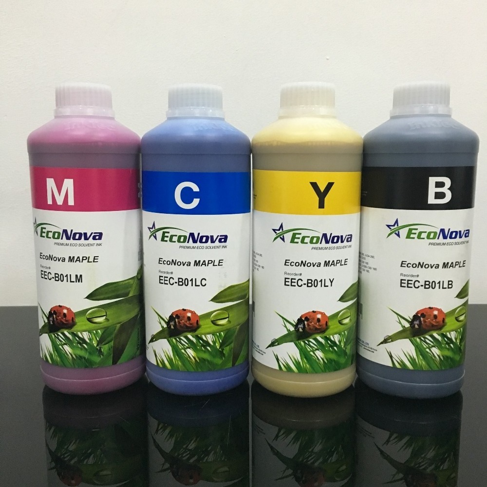 1 liters High quality Korea No Smell econova ESE eco solvent sublimation ink for DX5 digital printer