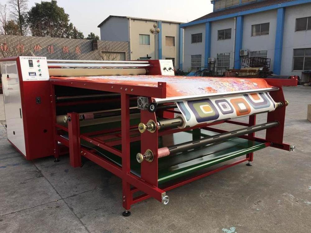 China Factory Supply T-Shirt Sportswear Jersey Sublimation Printing Roller Large Heat Press Transfer Calender Machine