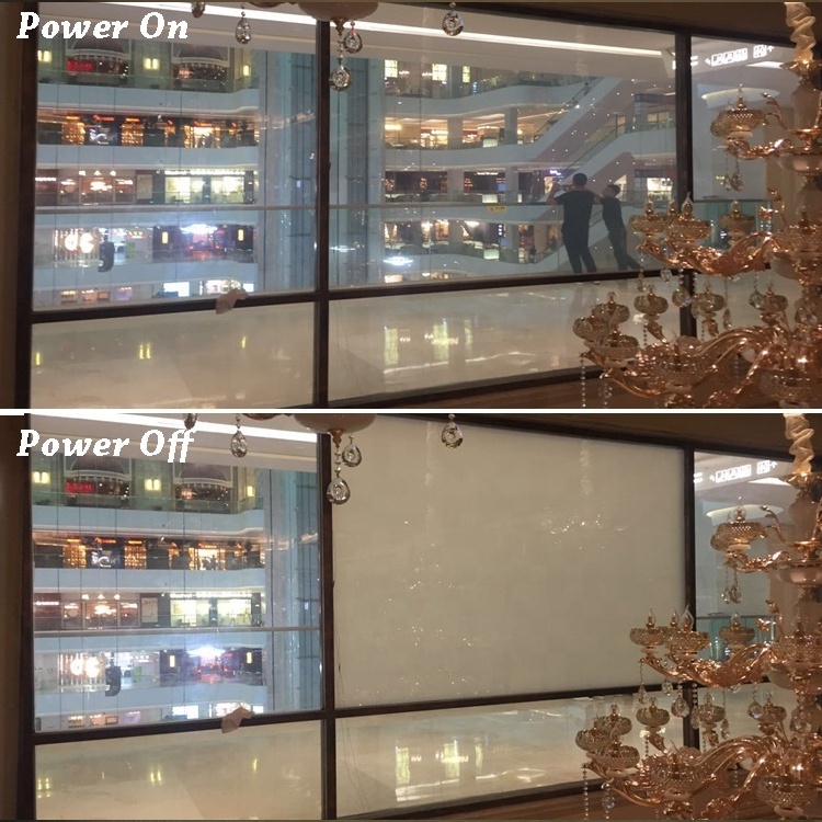 Pdlc Smart Film For Glass Switchable Glass Float Remote Control Smart Tint Electrochromic Glass Window Tint