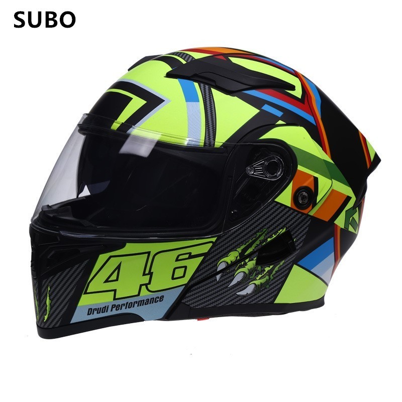 2022 Hot Selling Geometric Pattern Painting Helmets Cross Country Safety Cycling Track Universal Unisex Motorcycle Helmet DOT