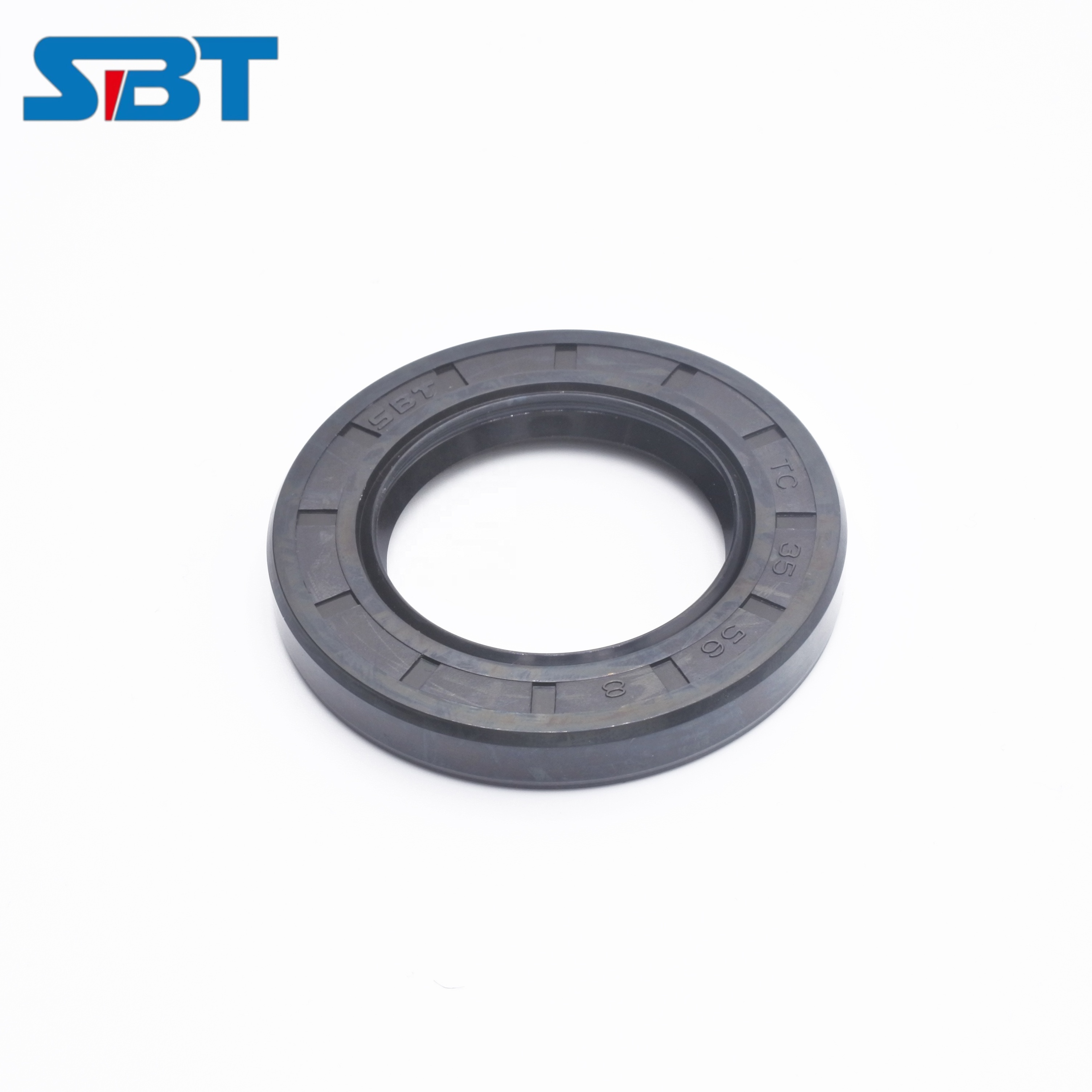 China Manufacture High Quality TC  NBR FKM material shaft skeleton double lip Oil Seal large stock 35*62*12