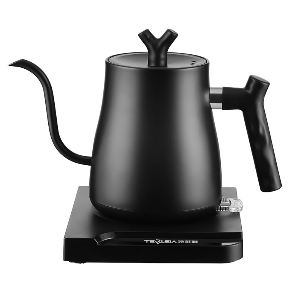 1000ML Classic Design Tea Kettle and Coffee Kettle Home Appliance Stainless Steel Mini  Gooseneck Electric Kettle