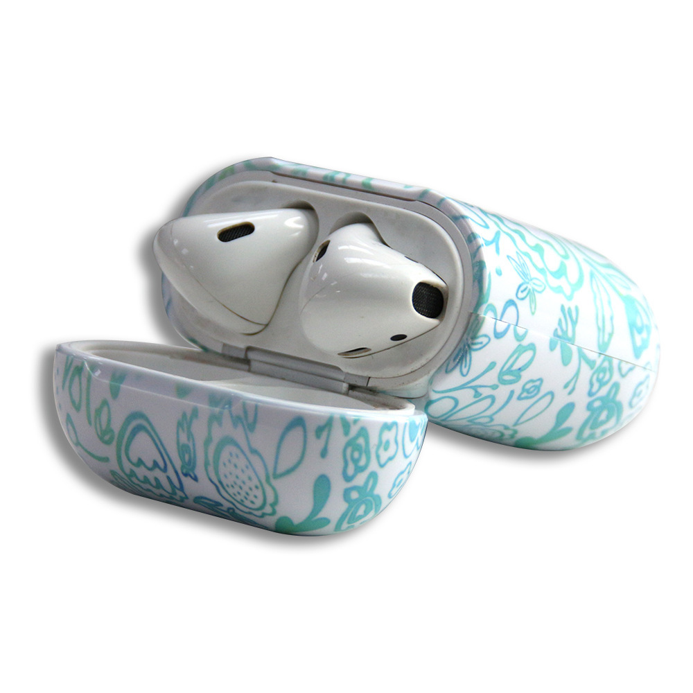 wholesale fashion sublimation Airpod case wireless earphone charging protective case for Apple airpod 1/2/Pro