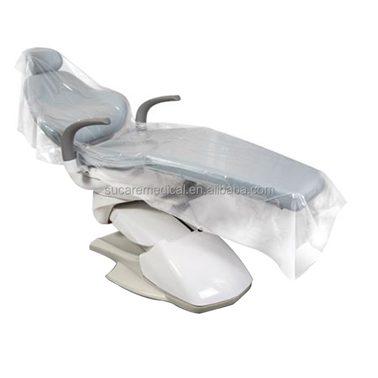 Dental Clinic Barrier Sleeve Plastic Disposable Clear Poly Half & Full Chair Cover