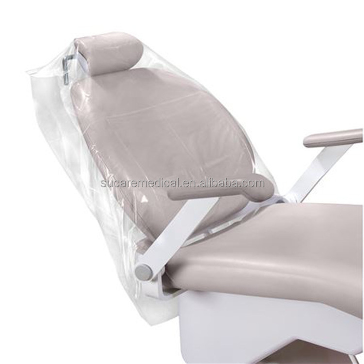 Dental Clinic Barrier Sleeve Plastic Disposable Clear Poly Half & Full Chair Cover