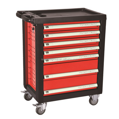 Tool Chest Heavy Duty Cart Steel Rolling Tool Box 7 Drawer Cabinet