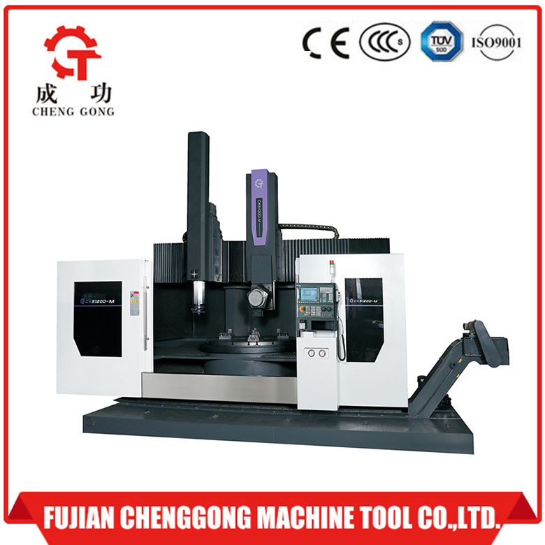 vertical lathe machine for turning grinding butterfly valve textile machinery machining