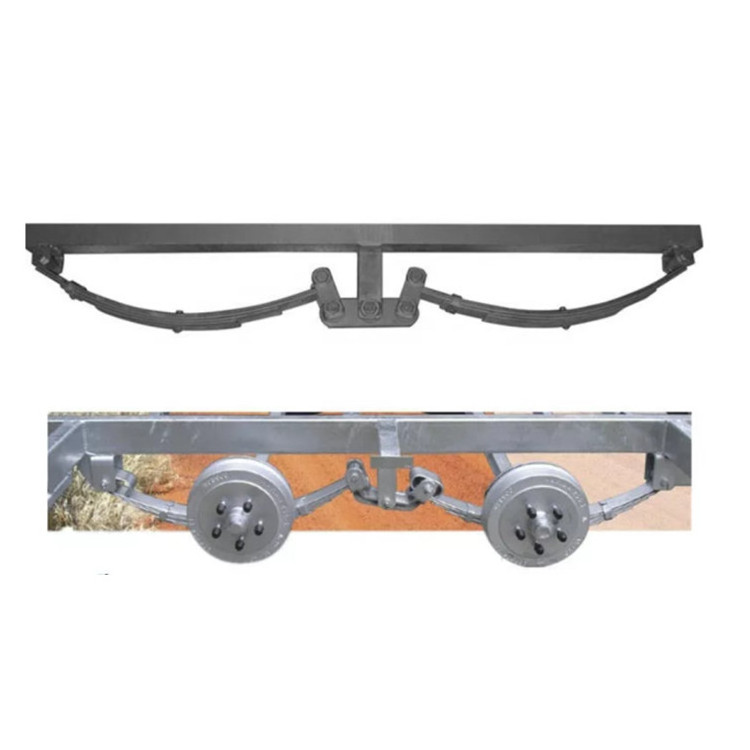 3500 Lbs Trailer Axle Suspension Kit  Leaf Springs