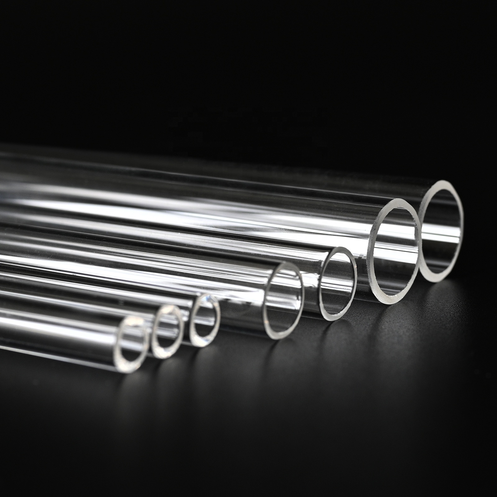 SUCCESS High Temperature Heat Resistive Uv Quartz Tube Glass Sleeves Quartz Tubing for Furnace Tubo Vidrio