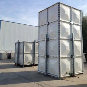 GRP FRP Panel Tank China Fiberglass Water Storage Tank 5000 10000 20000 Litre Water Tank