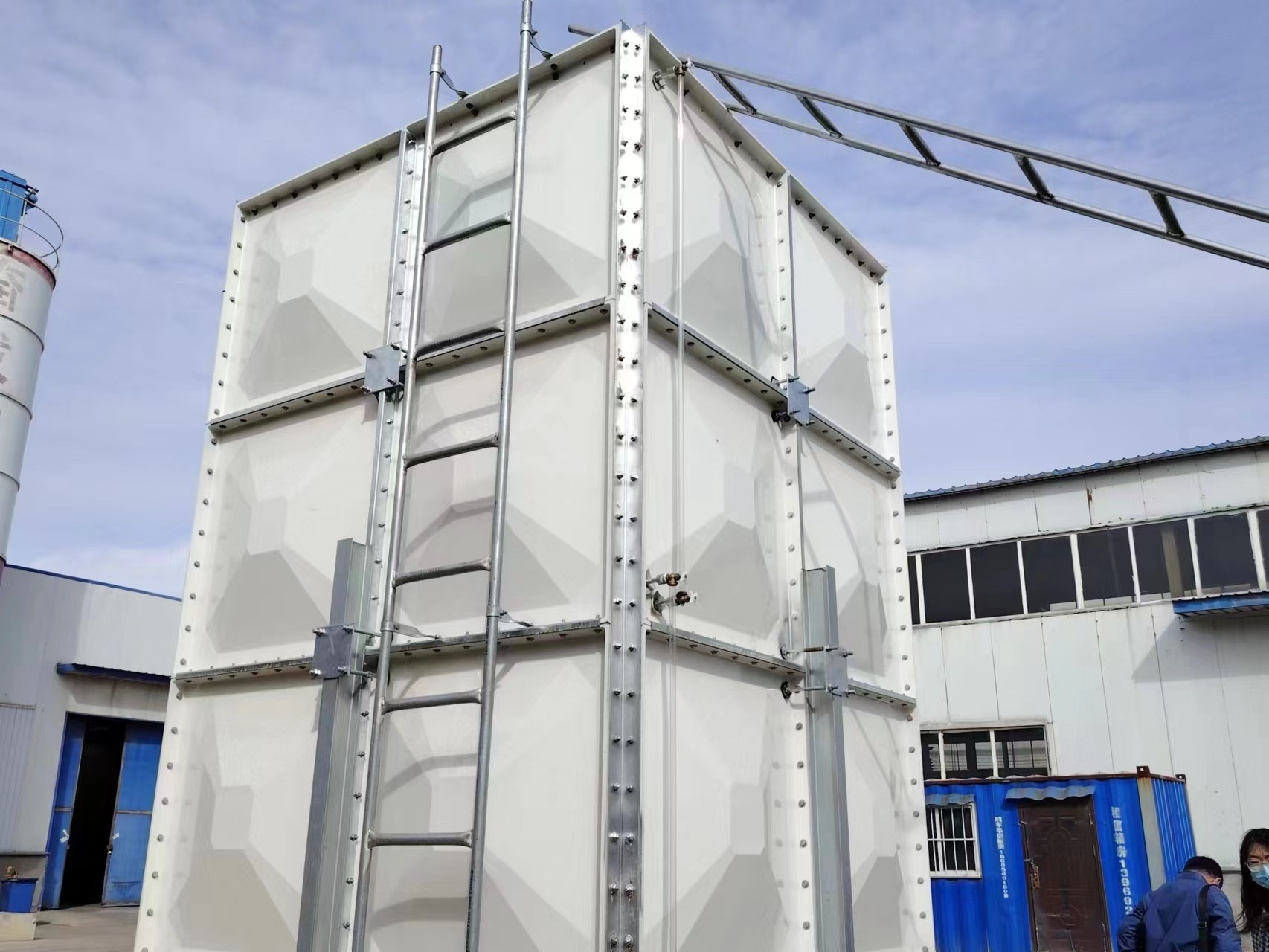 GRP Modular Panel FRP Water Tank for SMC Rectangular Water grp frp water tank for sudan