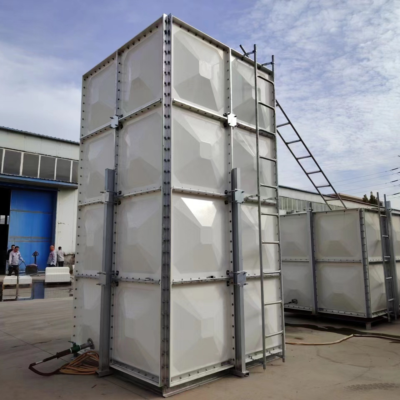 GRP Modular Panel FRP Water Tank for SMC Rectangular Water grp frp water tank for sudan