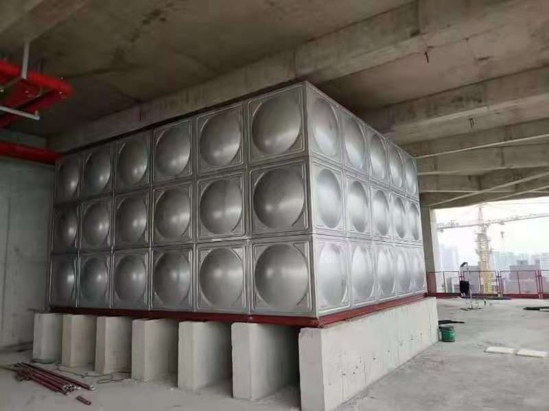 Modular stainless steel water storage tank for drinking water ss304