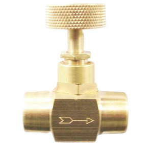 brass needle valve industrial use chinese manufacturer 1/4 NPT female