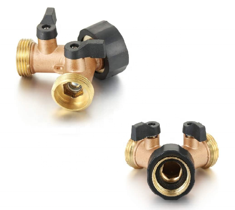 Y-type Hose distributor separate on-off valve with an independent on-off valve