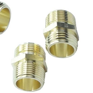 Garden Hose Adapters 3/4 GHT Male x 3/4 NPT Male Connector Brass Garden Hose to Pipe Fitting