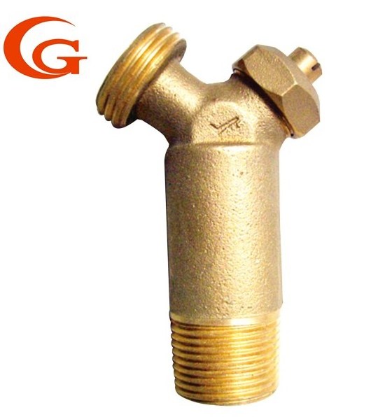 Lead Free Brass water heater drain water valve 3/4 NPT accept oem