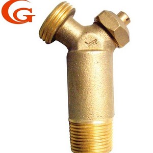 Lead Free Brass water heater drain water valve 3/4 NPT accept oem