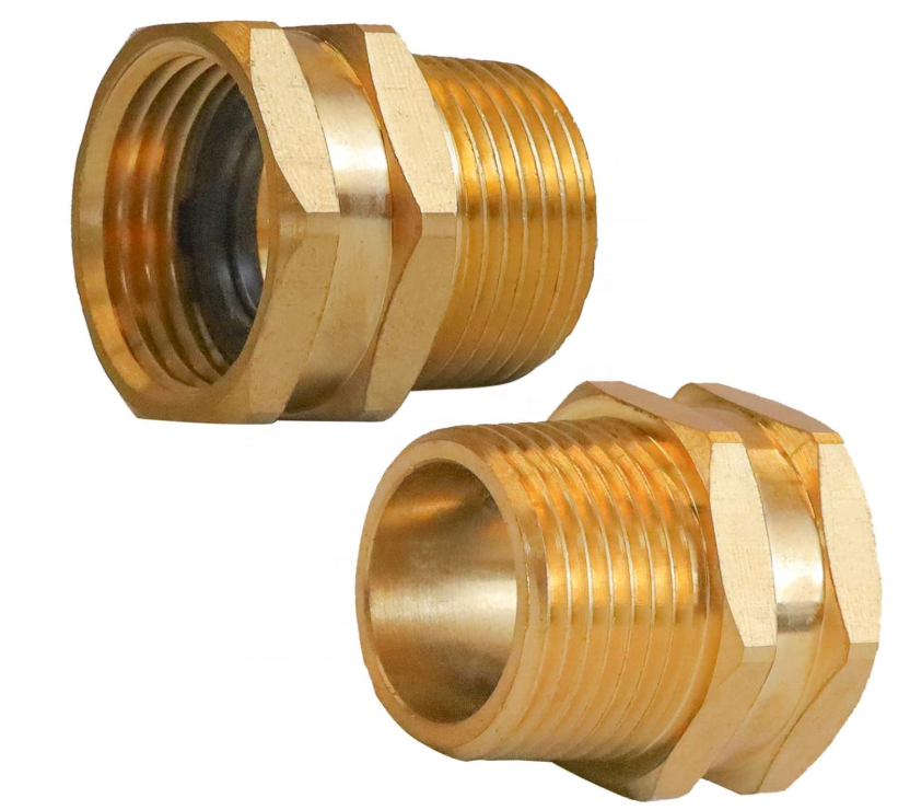 GHT To NPT Brass Tap Connector 3/4