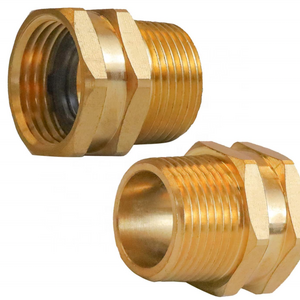 GHT To NPT Brass Tap Connector 3/4" Female To 1/2" Male Garden Hose Adapter