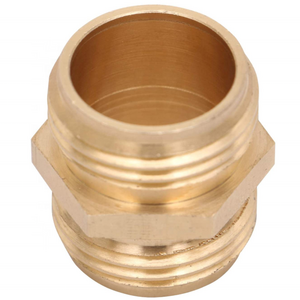 3/4" Inch Brass Garden Hose Adapter Double Male Quick Connector water heating fittings