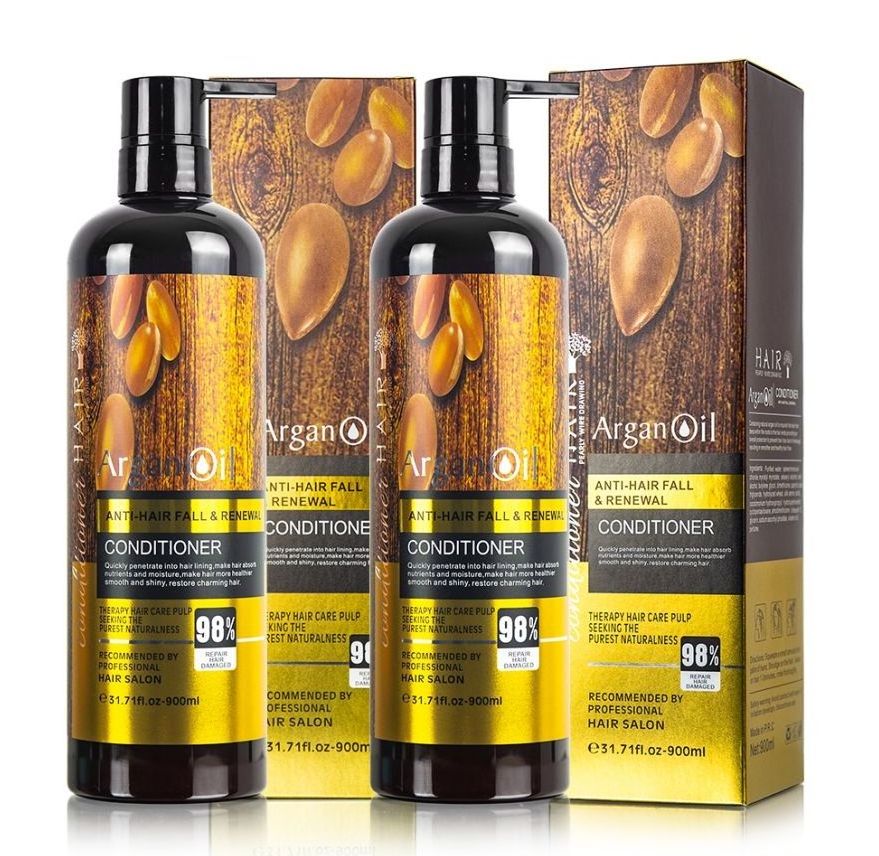 Hot sell professional hair care brands manufacturer organic argan oil hair shampoo and conditioner