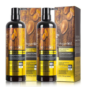 Hot sell professional hair care brands manufacturer organic argan oil hair shampoo and conditioner