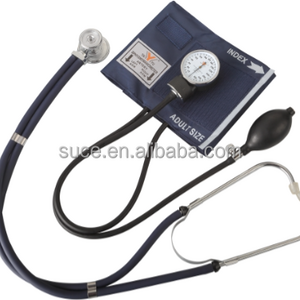 Aneroid sphygmomanometer with Sprague rappaport type stethoscope