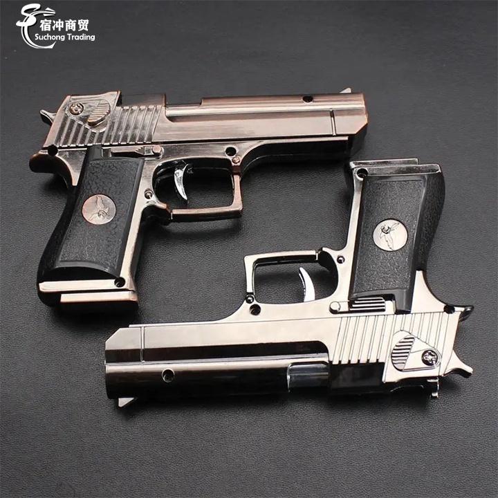 2024 Desert Eagle Beretta Metal Gun Shaped Lighter Pistol Butane Torch Lighters