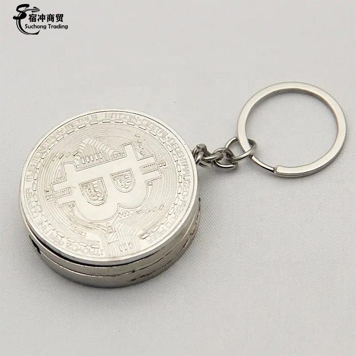 Mini Coin Fashion Novelty Lighters & Smoking Accessories Metal Fire Keychain Gas Classic Lighter