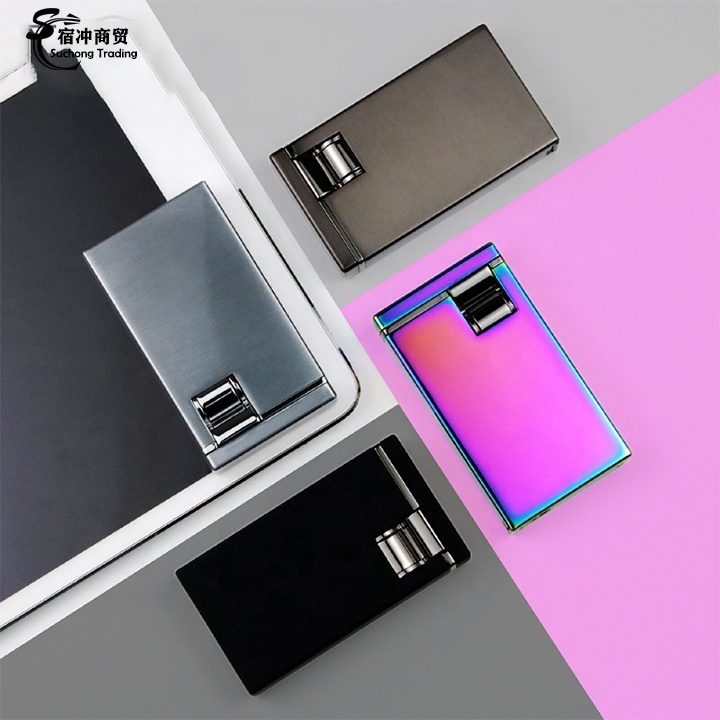 New Product Ideas 2024 Cool Gradient Gas Windproof Cigar Torch Lighter Cigarette Jet Flame Wholesale