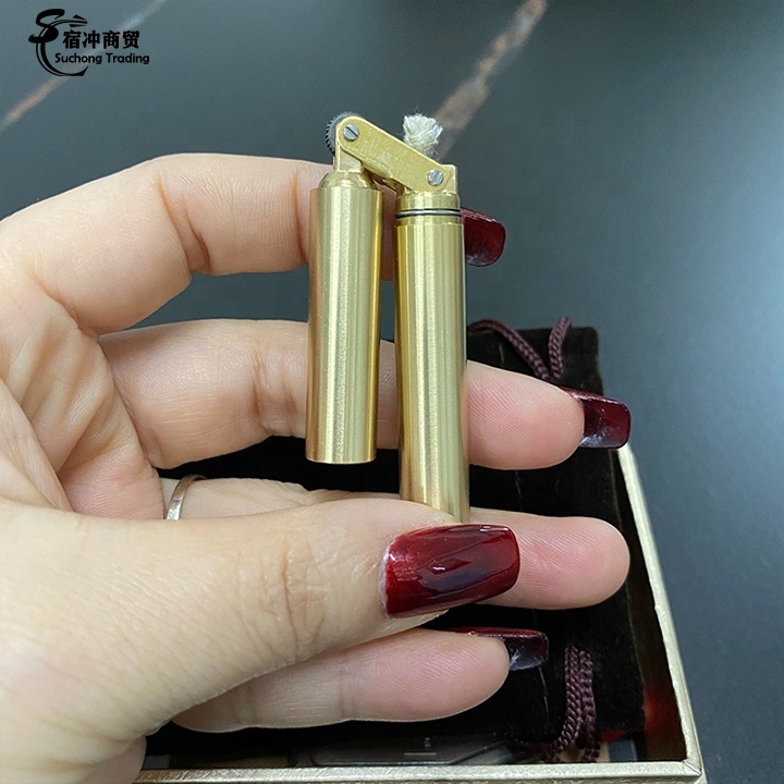 Double Stick Portable Oil Kerosene Cigarette Shaped Lighter