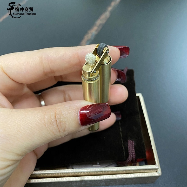 Double Stick Portable Oil Kerosene Cigarette Shaped Lighter