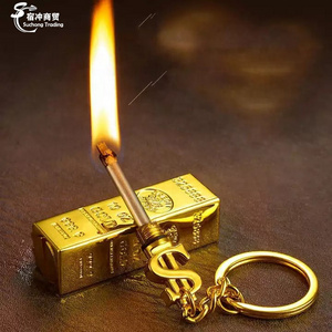 Metal Rose Gold Bar Kerosene Quality Oil Petrol Novel Shaped Wick Ciggerate Lighter Vintage Wholesale