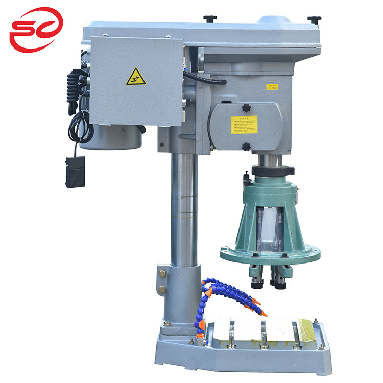 multiple spindles automatic gear type drilling machine electric multi head auto feed bench mounted hot tapping machine