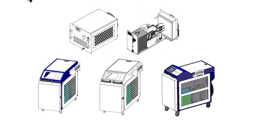 Handheld Qilin laser head welding machine 1000w 1500w 2000w 3000w