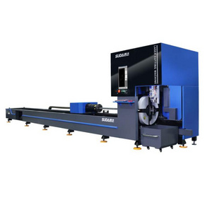 High Speed Fiber Laser Cutting Machine For Metal Pipe Tube Stainless Steel Pipe Laser Cutting With Auto Loading