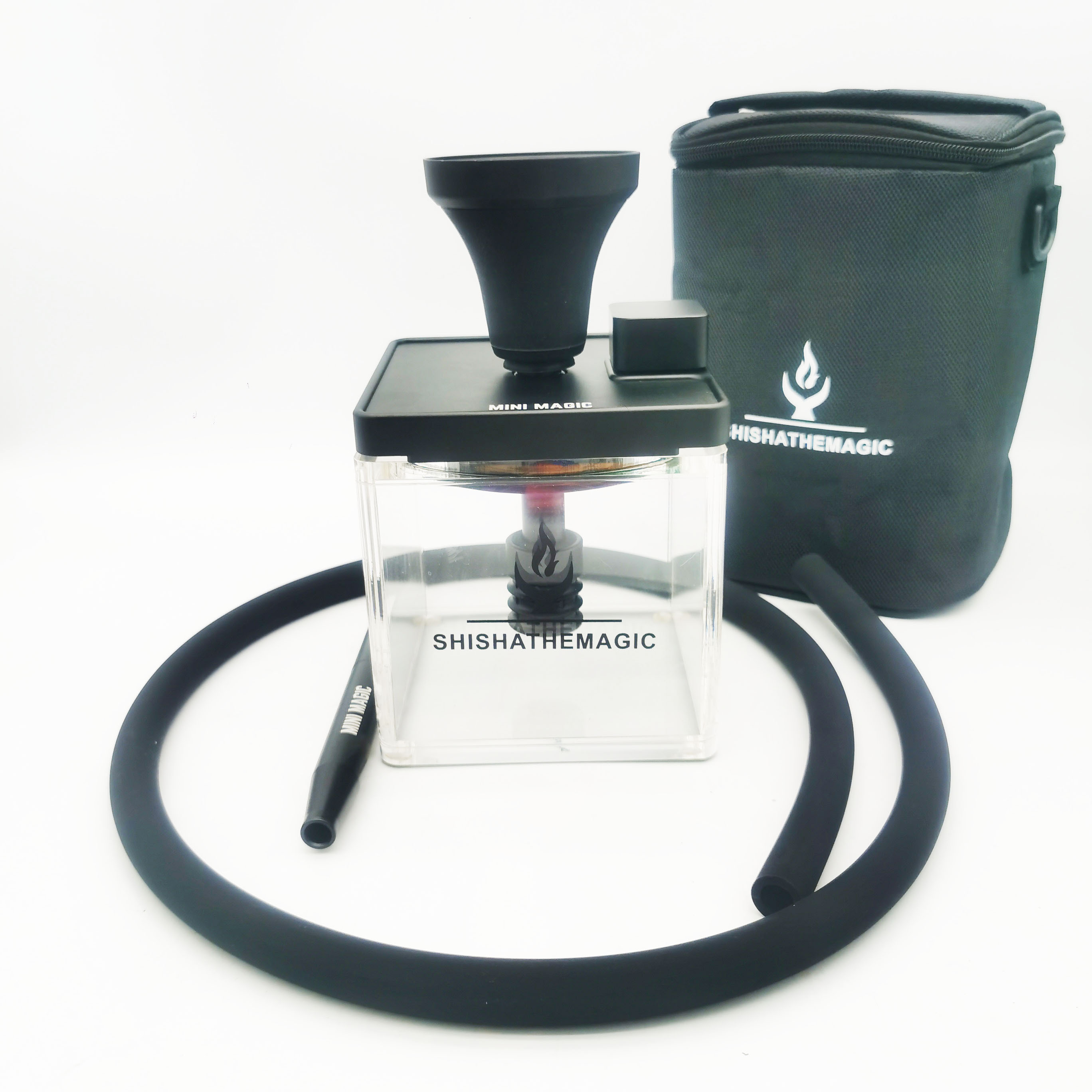 Factory direct sales, hot sale acrylic cube boutique hookah, a full set of hookah accessories