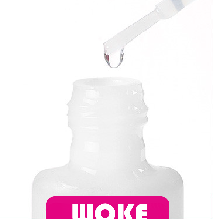 WOKE 10g pink High Quality Nail Glue With Brush Strong Adhesive for Nail super glue