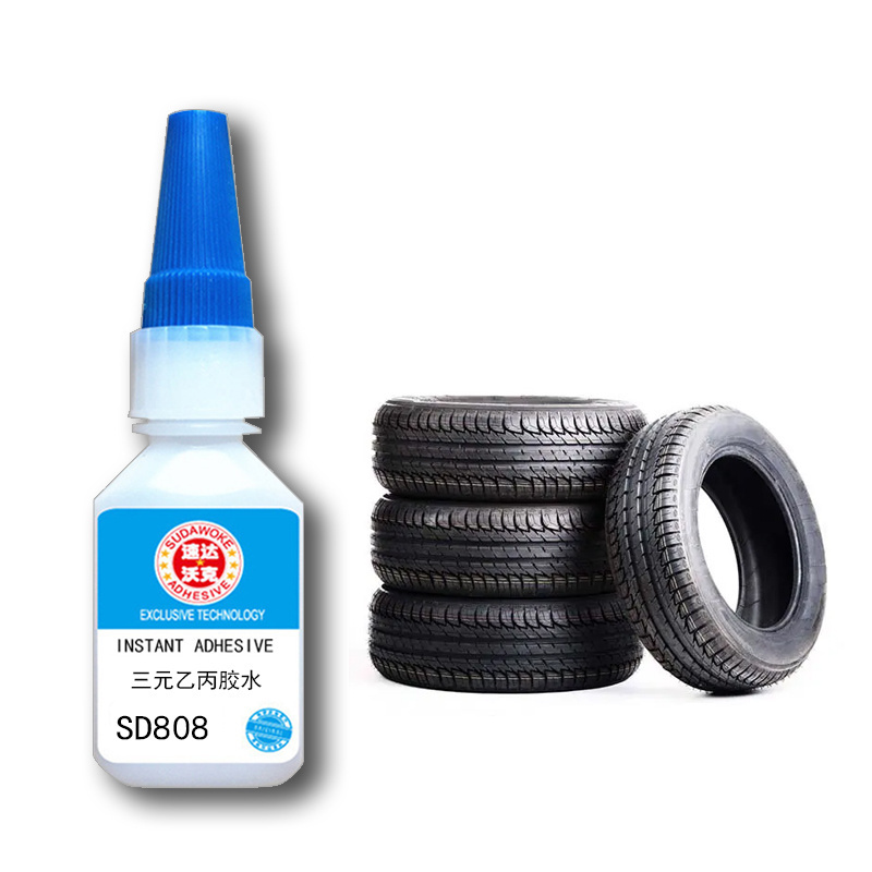 Plastic glue cyanoacrylate Bonding rubber SD808 Adhesive instant glue 100g