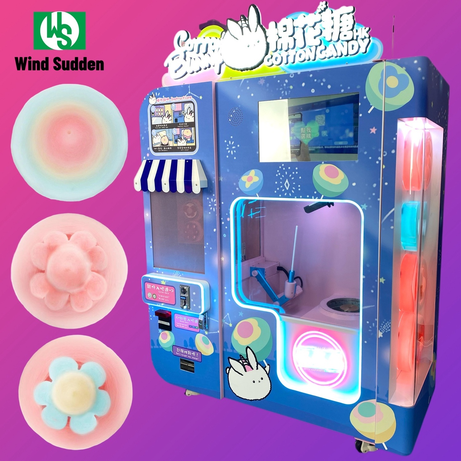 Supermarket Unmanned Bar 24 Hour Automatic Electronics Conveyor Belt Mini Snack Cotton Candy Vending Machine Snacks In Malaysia