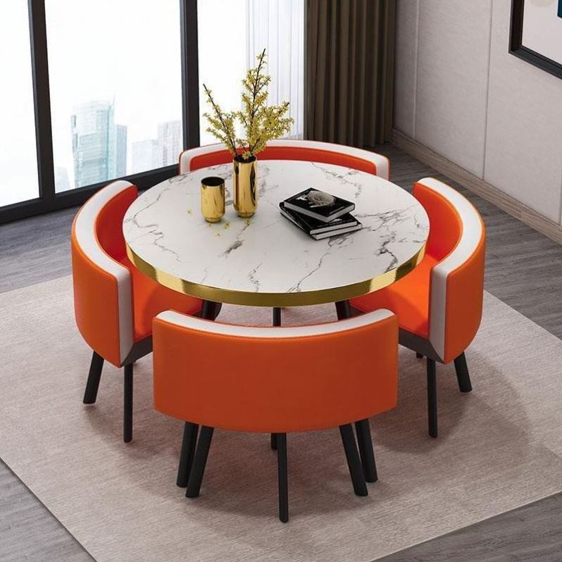 New Design Home Furniture Solid Wood Classic Dinner House Round Rotating Dining Table