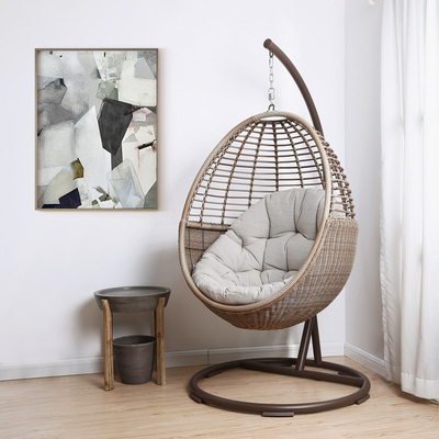 Nordic Creative Bedroom Living Room Balcony Outdoor Bird's Nest Rattan Swing Chair