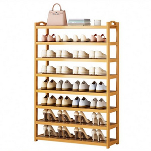 Household Solid Wood Multilayer Shoe Rack Receive Rack Bedroom Porch Landing Door Shoe Ark