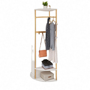 Corner Hanger Floor Bedroom Corner Coat Rack Nordic Household Metal Hanger Simple Modern Clothes Rack